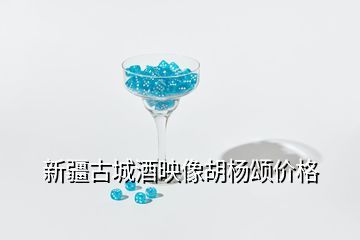 新疆第一窖古城酒业酒类产品价格,这酒值多钱